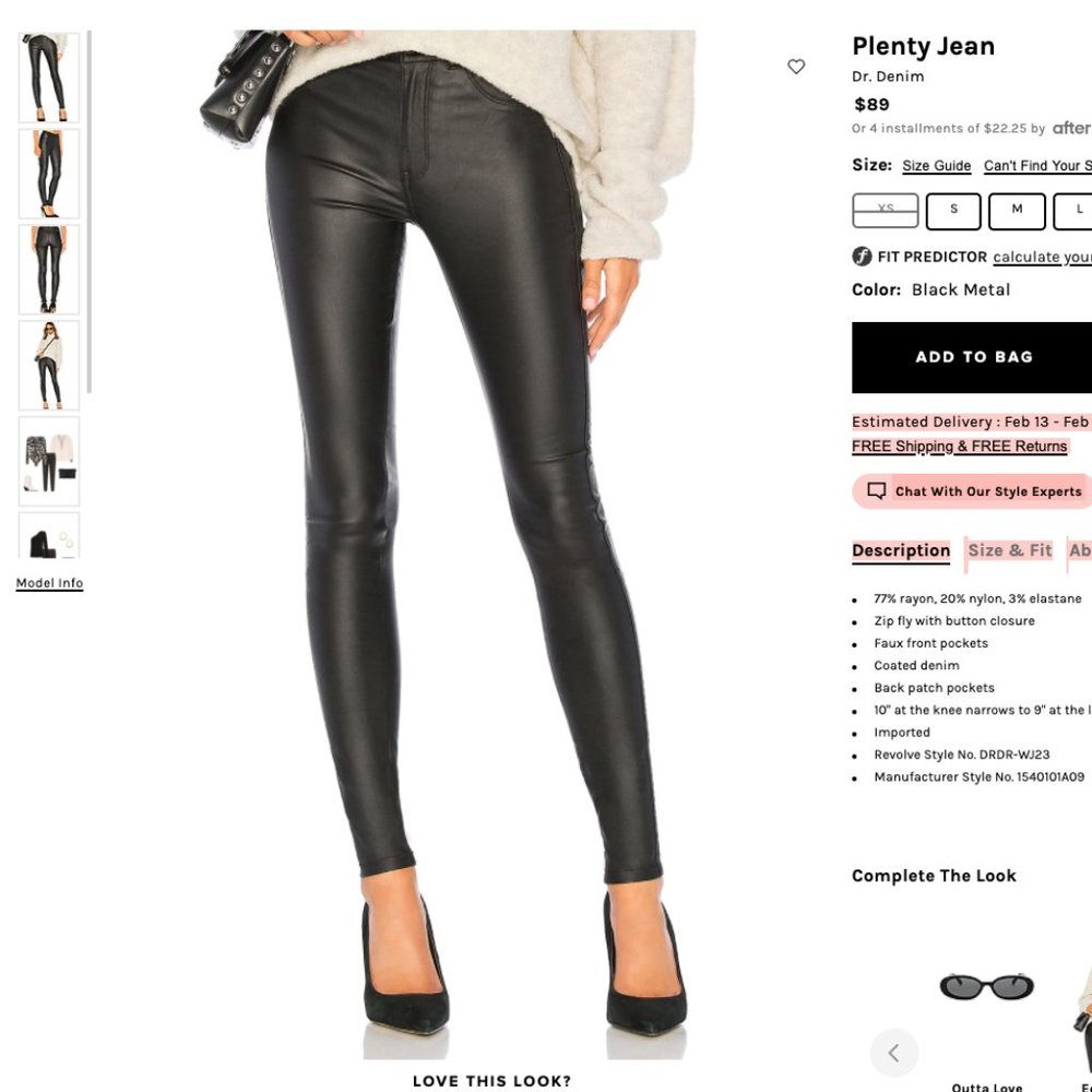COPY - Dr. Denim Plenty Jean XS